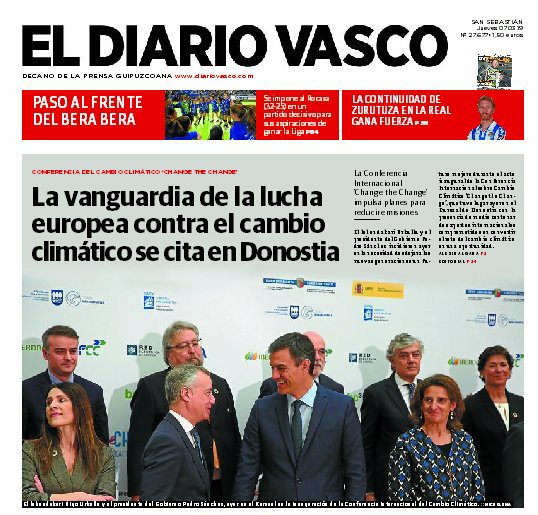 DiarioFatxo's tweet photo. Llamamos "vanguardia de la lucha europea contra el cambio climático" a quienes nos imponen una incineradora a palos.

#neolengua https://t.co/N2Eyd1KPxT