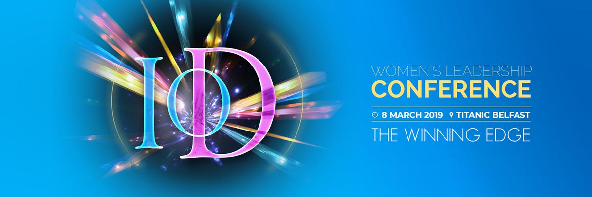 One day to go! If you're joining us tomorrow at the Women's Leadership Conference in Belfast, make sure to join in the conversation using #WLC19 &amp; #WinningEdge