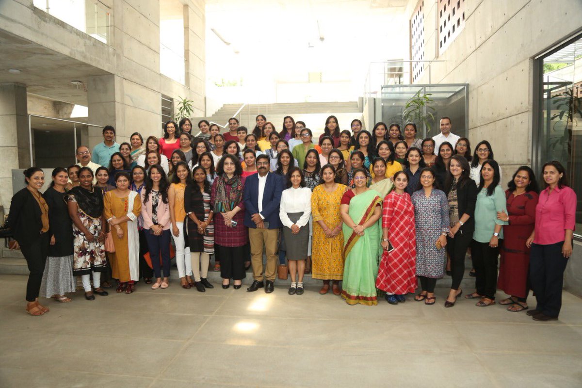 VijaySinha_HR's tweet photo. Great to see deep involvement of our #women employees undergoing #leadership development programme @IIM_Bangalore.Happy to share my leadership journey with the future leaders of #TheJSWgroup #HR @vnowal @ParthJindal11 https://t.co/c9Sptpuxxl