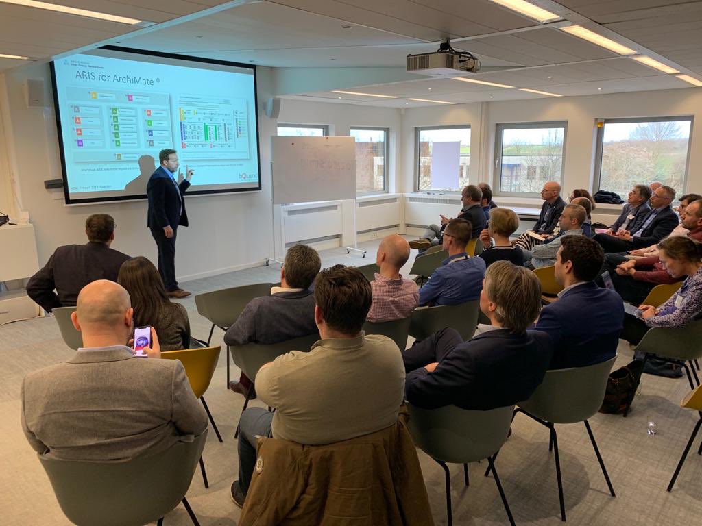 Great <a href="/ARISgebruikers/">ARIS gebruikers NL</a> #AGNL session at our home office with lots of #ARIS10 users talking #EnterpriseArchitecture <a href="/SoftwareAG/">Software AG</a>