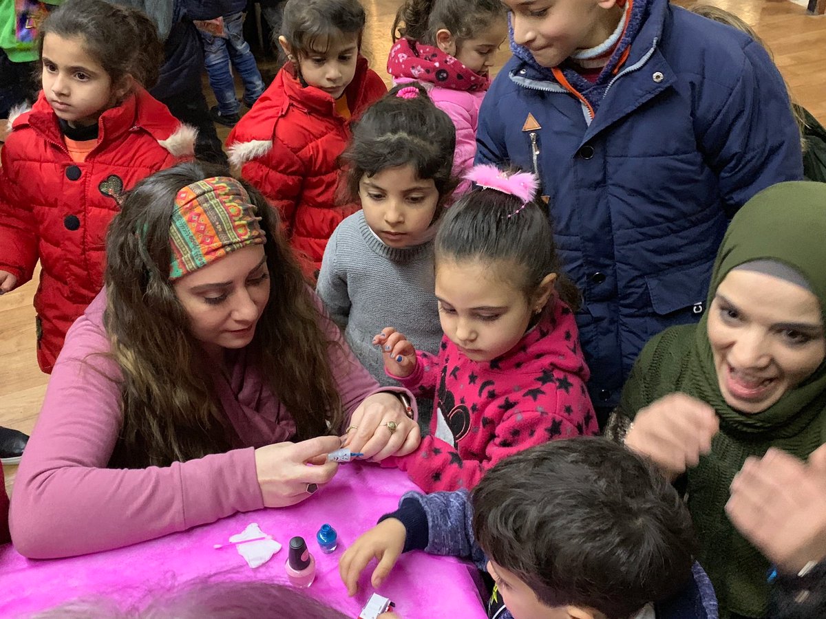GeorgianBanov's tweet photo. What joy we had hosting art parties for the children in both the Dheisheh and Aida Refugee Camps. The ministry of reconciliation is in action and hope is alive!
#gcmissions #globalcelebration #GodisLove #Bethlehem https://t.co/fnOTYYT7Ws
