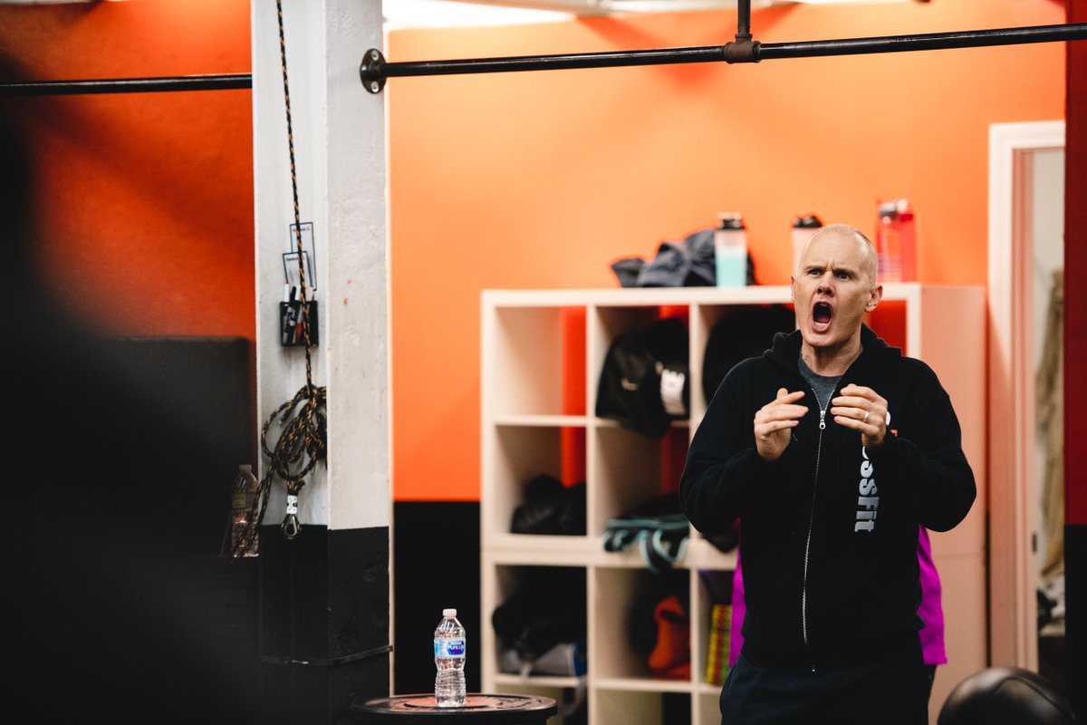 RevereCrossFit's tweet photo. Jim cheering on the athletes! #revere #crossfit #reverecrossfit #fitfam #intheopen https://t.co/1a41uuxWAx