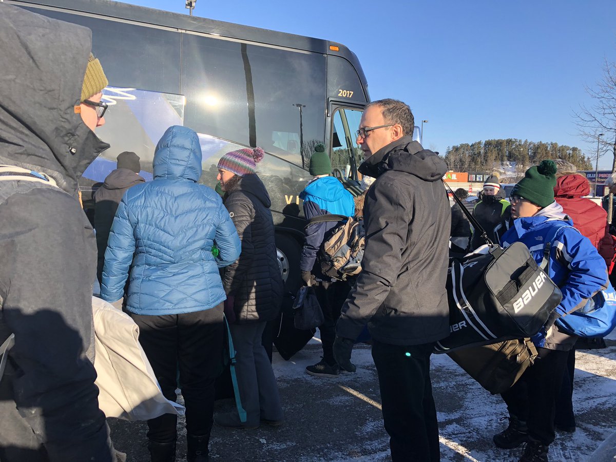 BouchardClaude's tweet photo. Départ de la délégation du Saguenay-Lac-Saint-Jean pour les Olympiques spéciaux du Québec. #rcsag https://t.co/AJcFXUNEa7