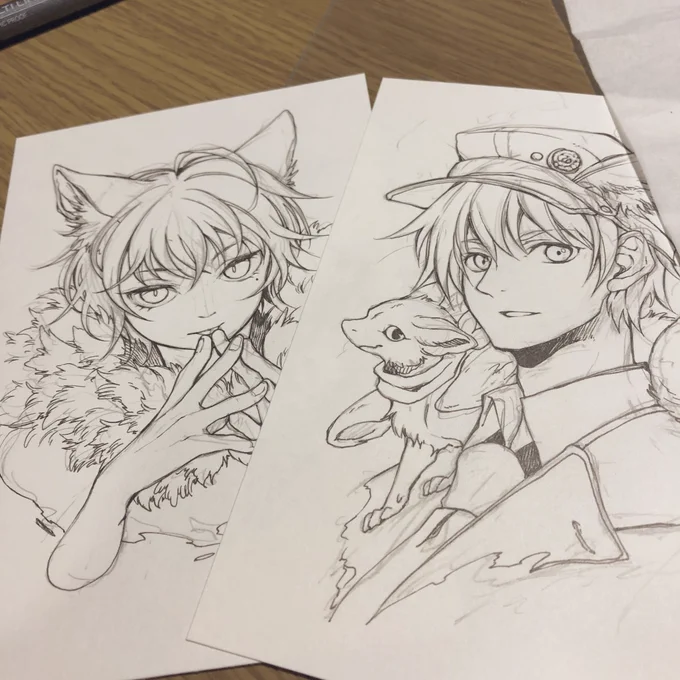 まつげビシバシ君と爽やかくん 