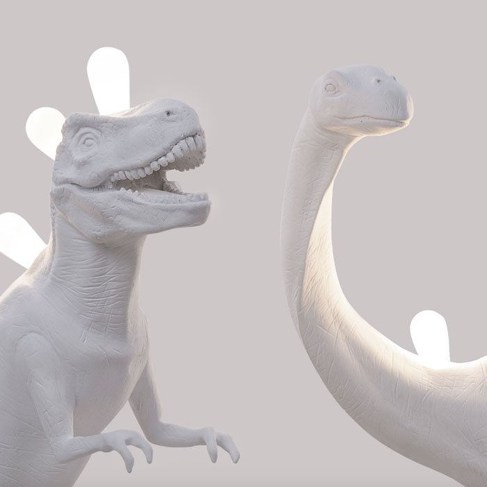 aprilandthebear's tweet image. You'll want to keep these dinosaur lights all to yourself! Each light is designed by Marcantonio in Italy and each design includes 7 led bulbs that produce a warm and ambient light!

#uniquelight #lamp #quirkydesign #white #dinosaurlamp #jurassiclamps #trexlight