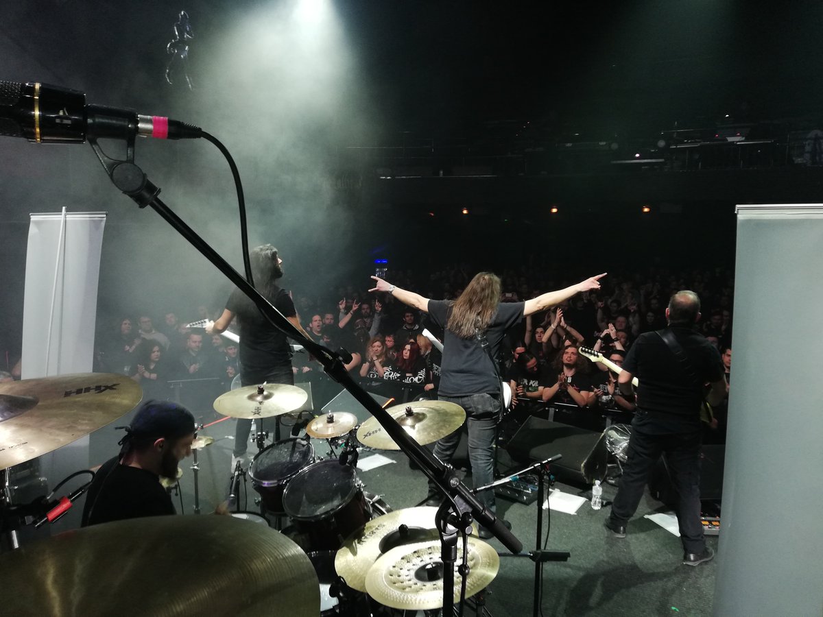 aciddeathgr's tweet photo. DESTRUCTION - ACID DEATH - AMKEN, Fuzz club, Athens.
With two words... Total Blast!!!
Thank you so much for your support and positive comments!
#Destruction #AcidDeath #Official #Liveshows #Athens #Greece #DeathMetal #ThrashMetal #HeavyMetal #fuzzlivemusicclub https://t.co/4xu4qrfriV