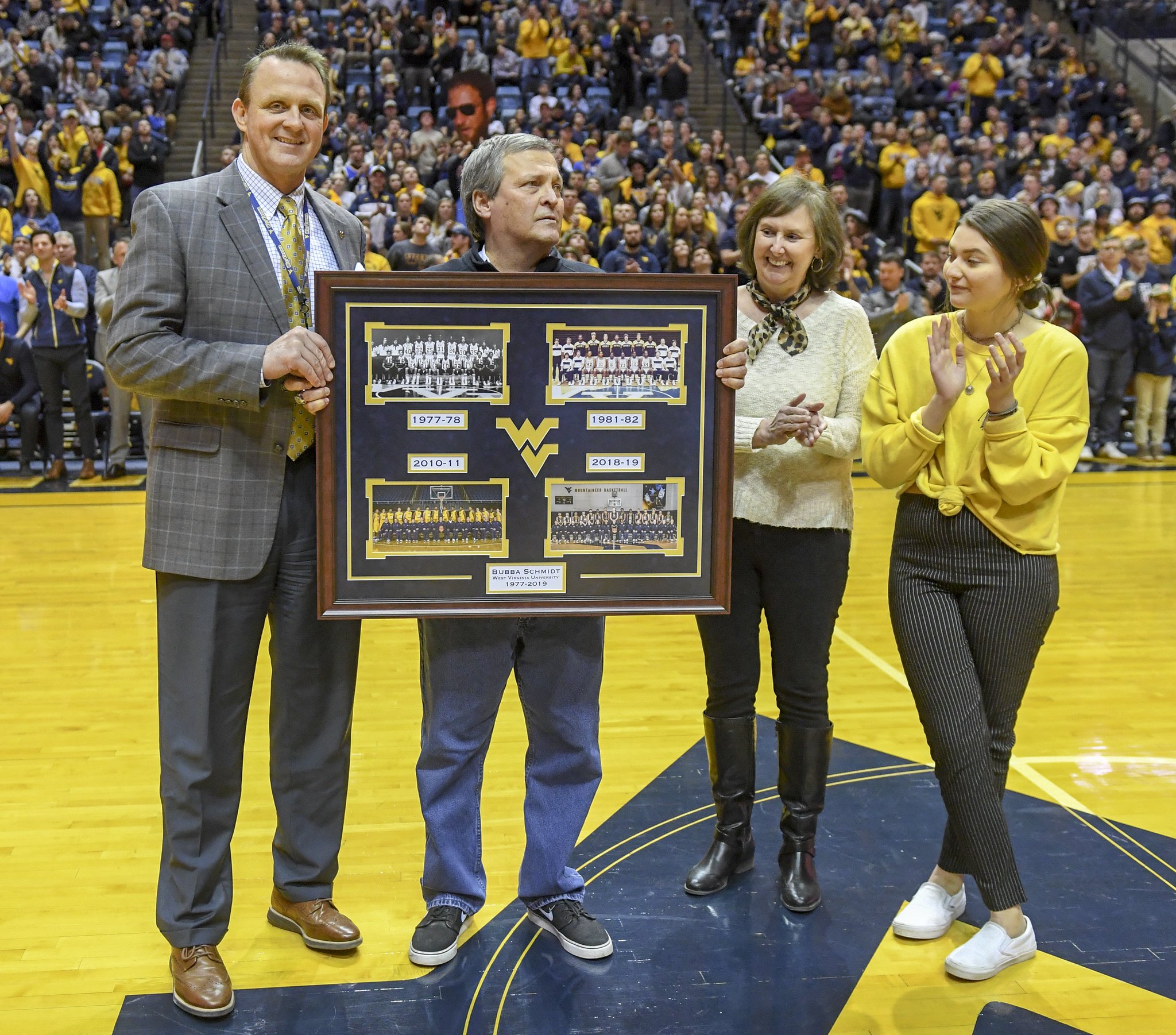 WVU Men's Basketball on Twitter "Last night, veteran equipment manager Bubba Schmidt worked his