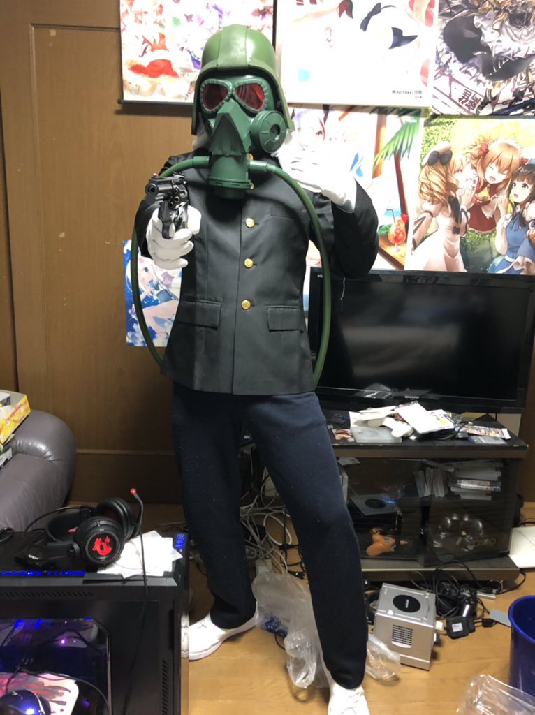 Yukito スコーピオンvz61 A Twitter コスプレ ストフェス19 僕のヒーローアカデミア ヒロアカ 友人にマスク部の制作を依頼していた ヒロアカのマスタードのコスプレが8割完成 9日のストフェスに参加予定ですので 一緒に撮ってくれる方や撮影して
