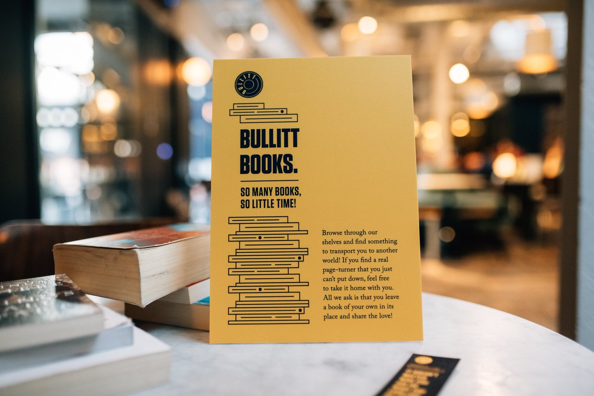 Happy #WorldBookDay everyone! Have you spotted our new bookshelves yet? Call in for a coffee and a browse and if you find a real page-turner you can take it home with you! All we ask is that you leave another book behind in its place for someone else to pick up and enjoy. 📚