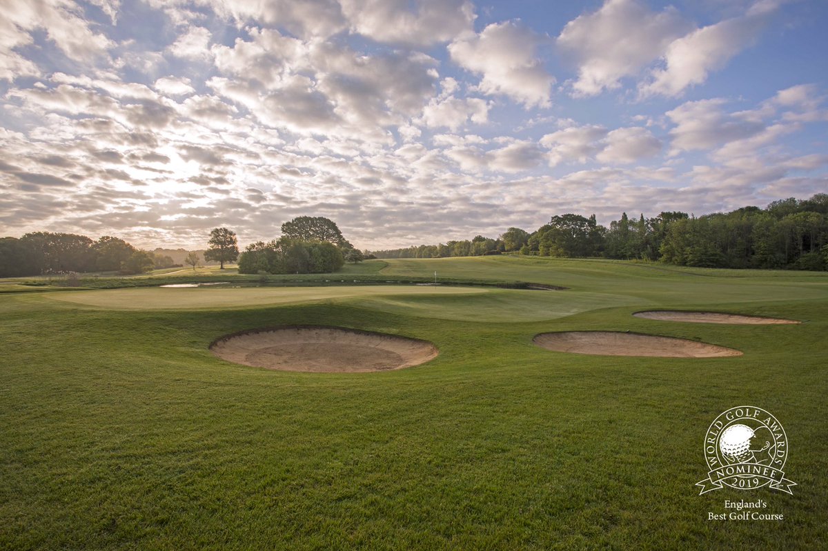 LondonGolfClub's tweet photo. The Heritage course has been nominated for England’s Best Golf Course 2019 as part of the @WorldGolfAwards🏌🏻
Visit the link below to cast your vote for the Heritage course⛳️
https://t.co/8vRIwMivGn
#LondonGolfClub #LGCDriven
#GolfInKent #NicklausDesign https://t.co/bDpmPYUS1j