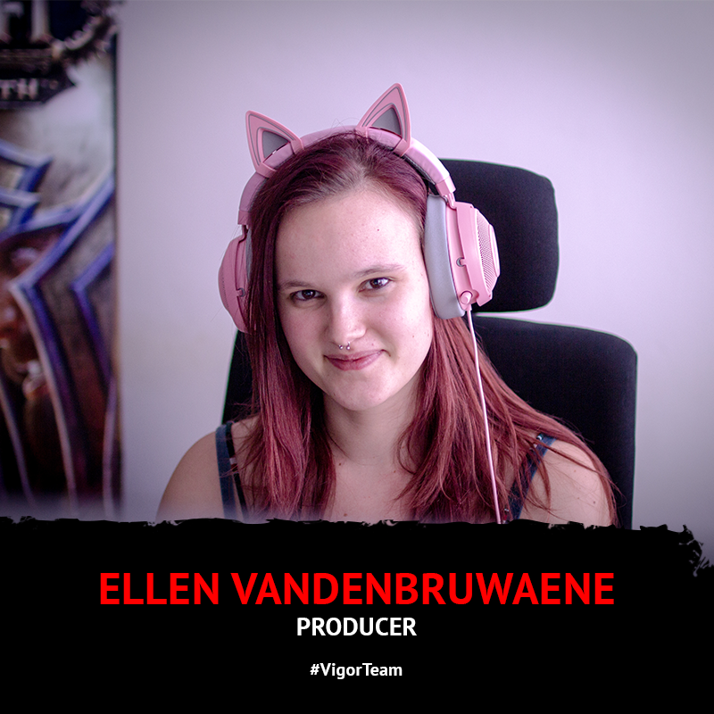 vigorthegame's tweet photo. Another "Get to know #VigorTeam " Interview is up and waiting for you on our forum🔪 This time with: 
Ellen Vandenbruwaene - Producer
➡️ https://t.co/FdZkegHtCs

Do not hesitate to ask any additional questions down below! #VigorGame https://t.co/HzFNak2vf2