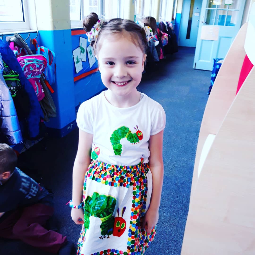 mandyjmilne's tweet image. #WorldBookDay #hungrycaterpillar
#alwayshomemade
@MissSinclairSPS 
@StenhousePS