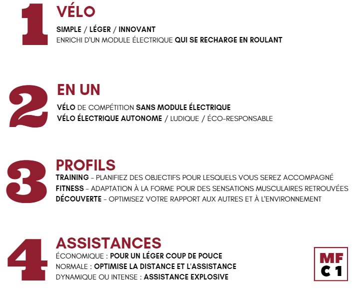 Finalement, de quoi avez-vous besoin sur un VAE ? Une bonne selle ? Une fourche qui dissipe les vibration ? 🚴‍♀️

Découvrez ce que le #eTIME a à vous proposer en vous rendant sur 👉 bit.ly/MFC_eTIME 🤫