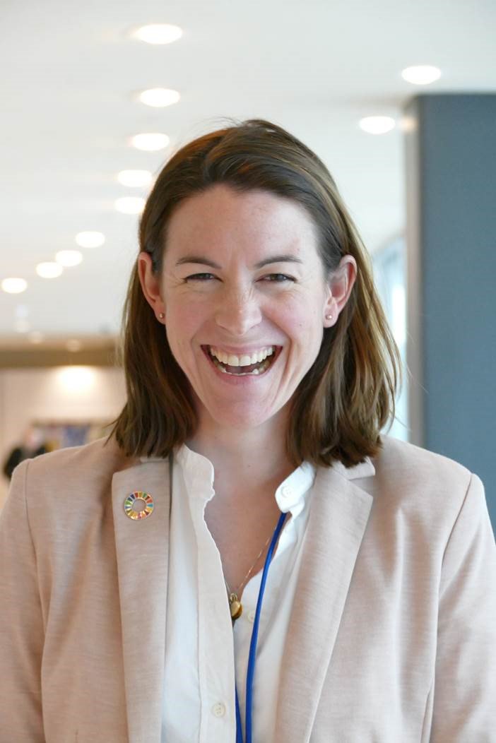 TheOPECFund's tweet photo. The explosion in #data and rapid evolution of tech is transforming how we support the #2030Agenda says @JessicaEspey who directs @sdsn_TReNDS – a @UNSDSN initiative to improve data governance for the #SDGs Thanks to Jessica for talking with the #OFIDQuarterly during #UNSC50 https://t.co/0jbpFfqZwq