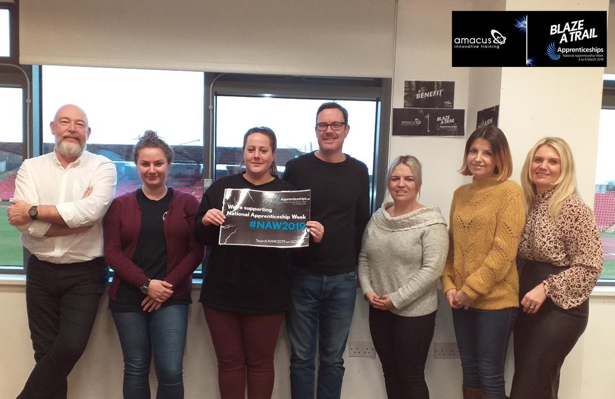 AmacusLimited's tweet image. We&apos;ve loved being part of #NAW2019 and hearing from your apprenticeship delegates how they are benefiting from the programme! Here are some comments on their best bits so far...#BlazeATrail #traindevelopsucceed