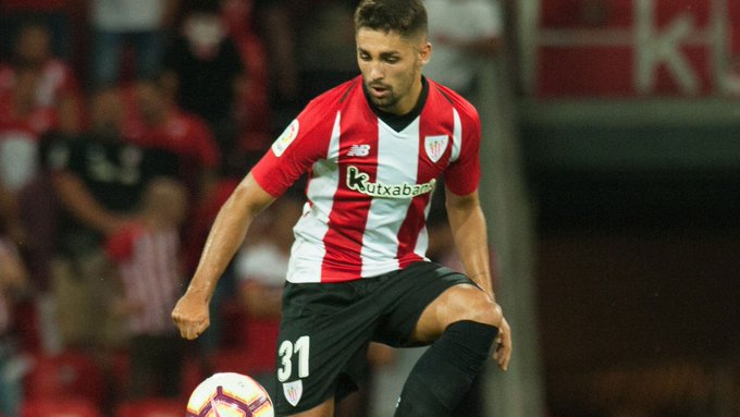 Nolaskoain en un partido con el Athletic Club (Foto:Athletic).