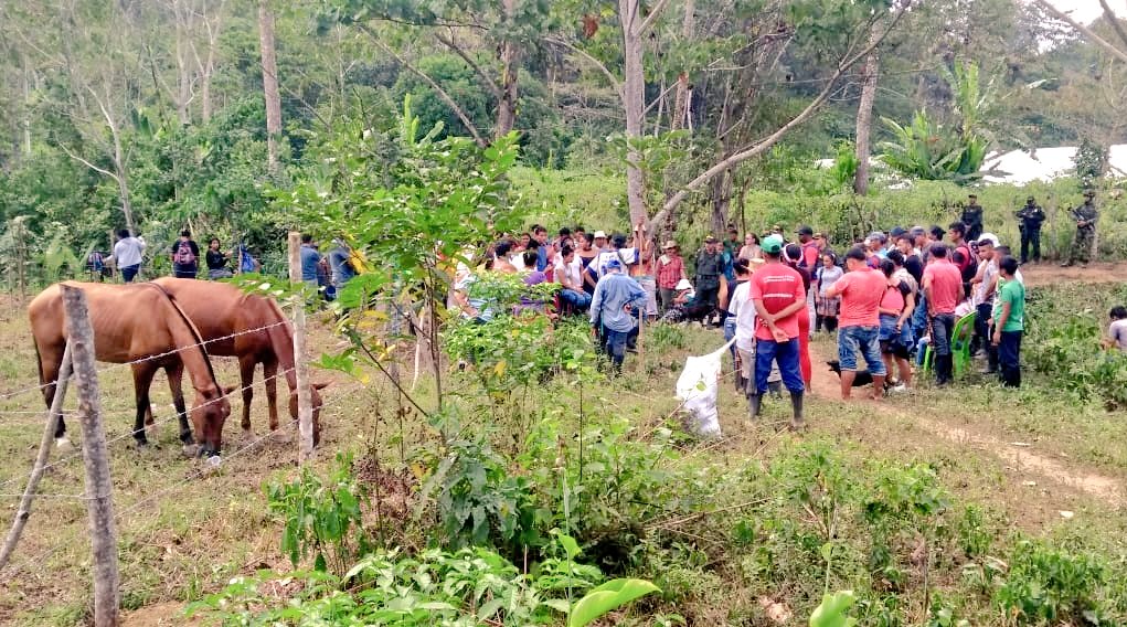Omar_Comunes's tweet photo. #Urabá Comunidades continúan en riesgo y con vulneración a sus derechos por descuido y abandono, en San José de Apartadó más de 90 familias la mayoría desplazadas ocuparon predio de la alcaldía, esperando que de fruto la insistencia en la que llevan casi un año para tener tierra. https://t.co/oqt3lBRsaH
