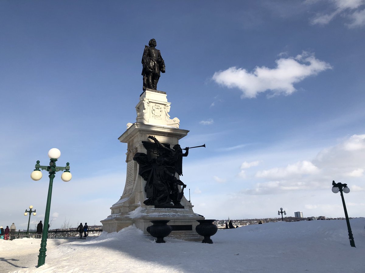 MadameEdney's tweet photo. Spent a few days in Quebec City for March Break! Vieux-Quebec was definitely a highlight. https://t.co/TmoRJso2n4