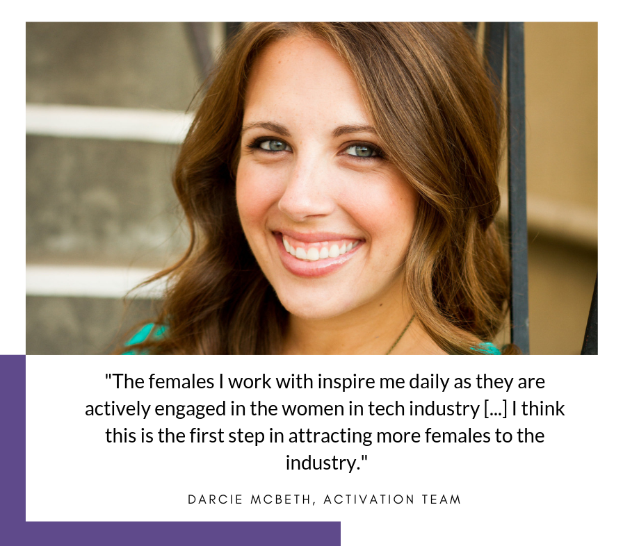 beinginstant's tweet photo. Who is one woman who inspires you? Darcie, one of the awesome women who work at Instant, shares:

#InternationalWomensDay #BalanceforBetter #WomenInTech https://t.co/zpdEY2p4JN
