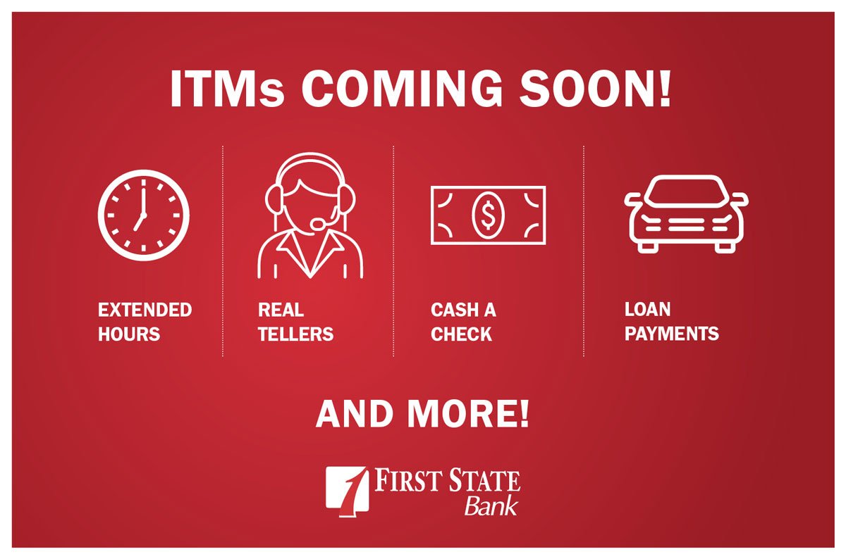 In our new blog, you can find more details about the innovative changes coming to First State Bank starting next month! Check it out: bit.ly/2NMnzLc