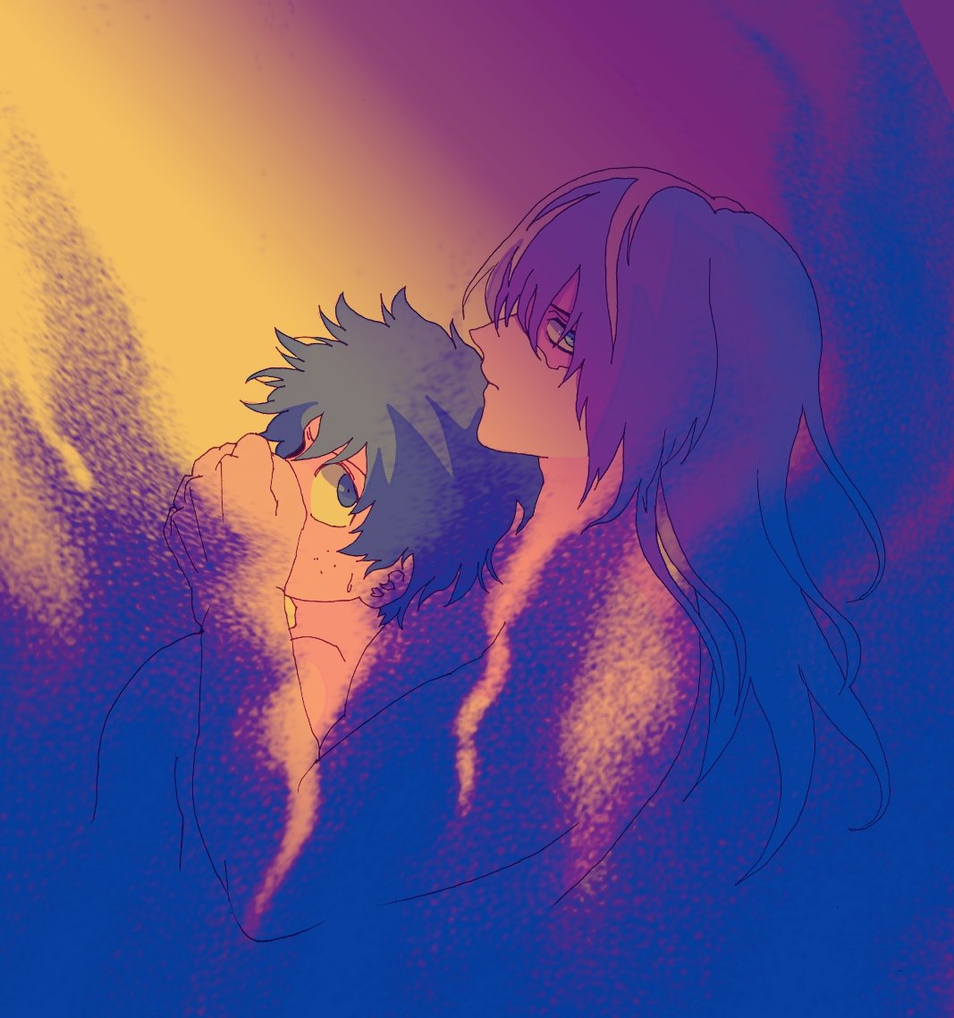 中途半端な落書きセット

すっかり髪の長くなった吸血鬼・ショートがデクの生まれ変わりを見つけ出すファンタジーとか大好きです… 