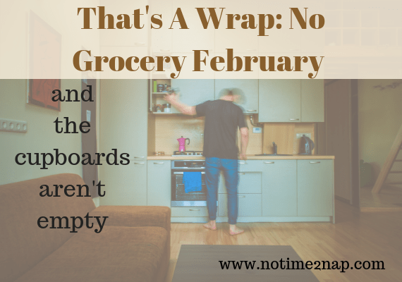 NoTime2_Nap's tweet photo. That’s A Wrap: No Grocery February https://t.co/0INtWJulMZ https://t.co/nnRta9NTRu