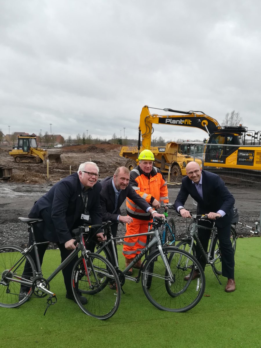 Finally there, 3 years hard work by <a href="/TeamDoncaster1/">Team Doncaster</a> <a href="/BritishCycling/">British Cycling</a> <a href="/Sport_England/">Sport England</a> @DoncasterDCLT  Today we have formally launched work to build Doncaster’s new cycle circuit as part of the legacy from hosting <a href="/UCI_media/">UCI_media</a> Road world championships <a href="/Yorkshire2019/">🌈 Yorkshire 2019</a> <a href="/Welcome2Yorks/">Welcome to Yorkshire</a>