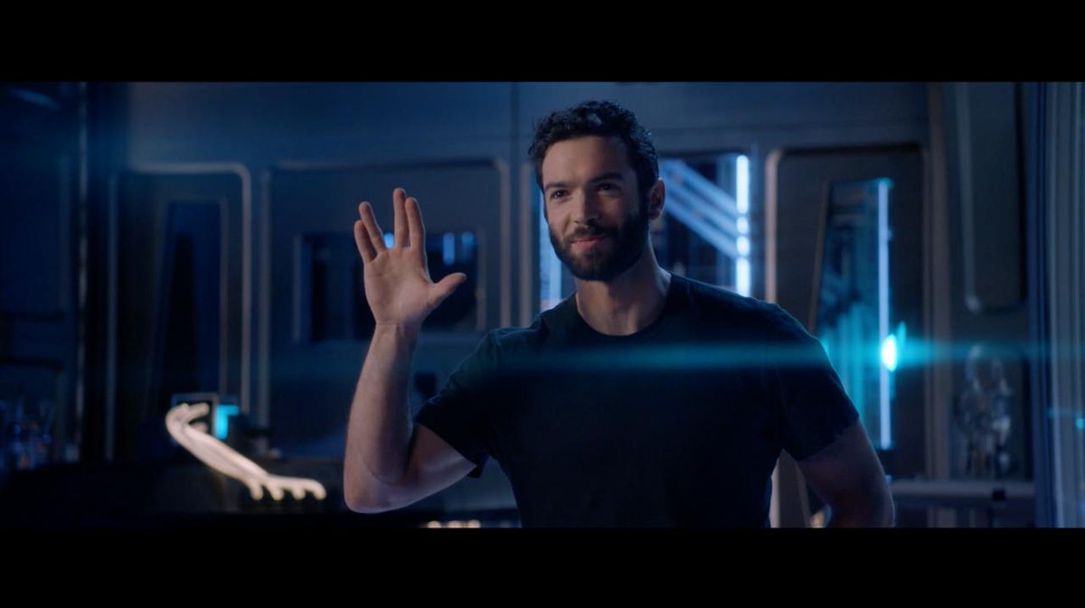 “Ethan Peck discusses his approach to taking on the role of Spock. https://...