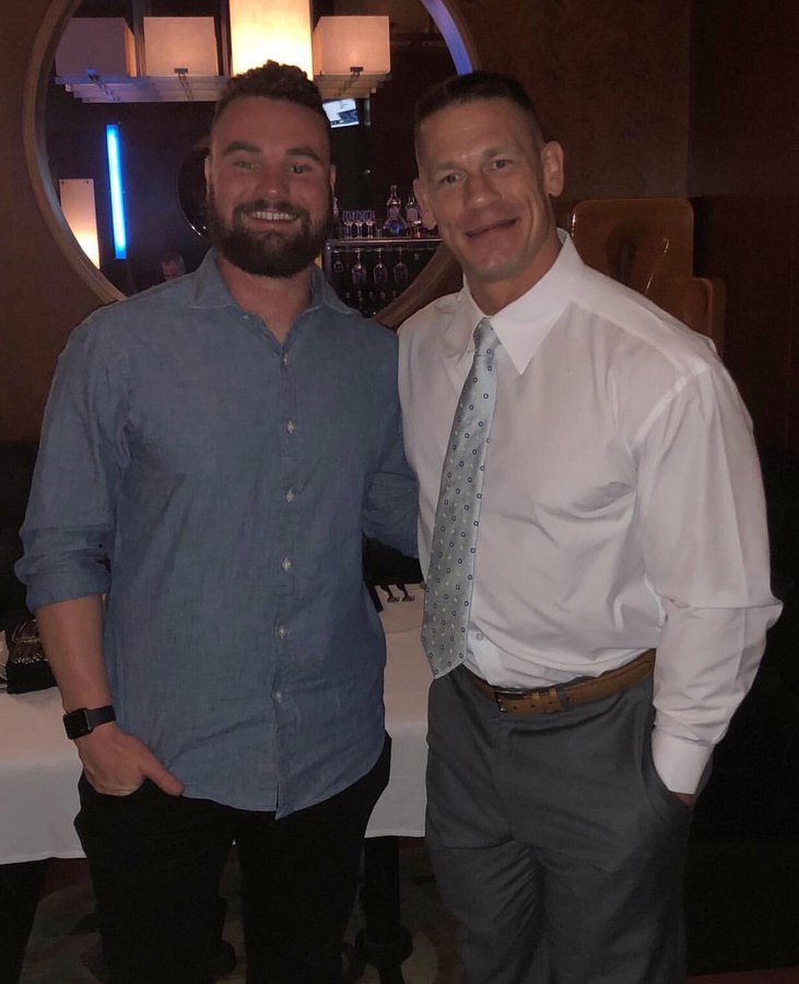 John Cena Makes Unique Bet With San Diego Padres Prospect Logan Allen Wwe