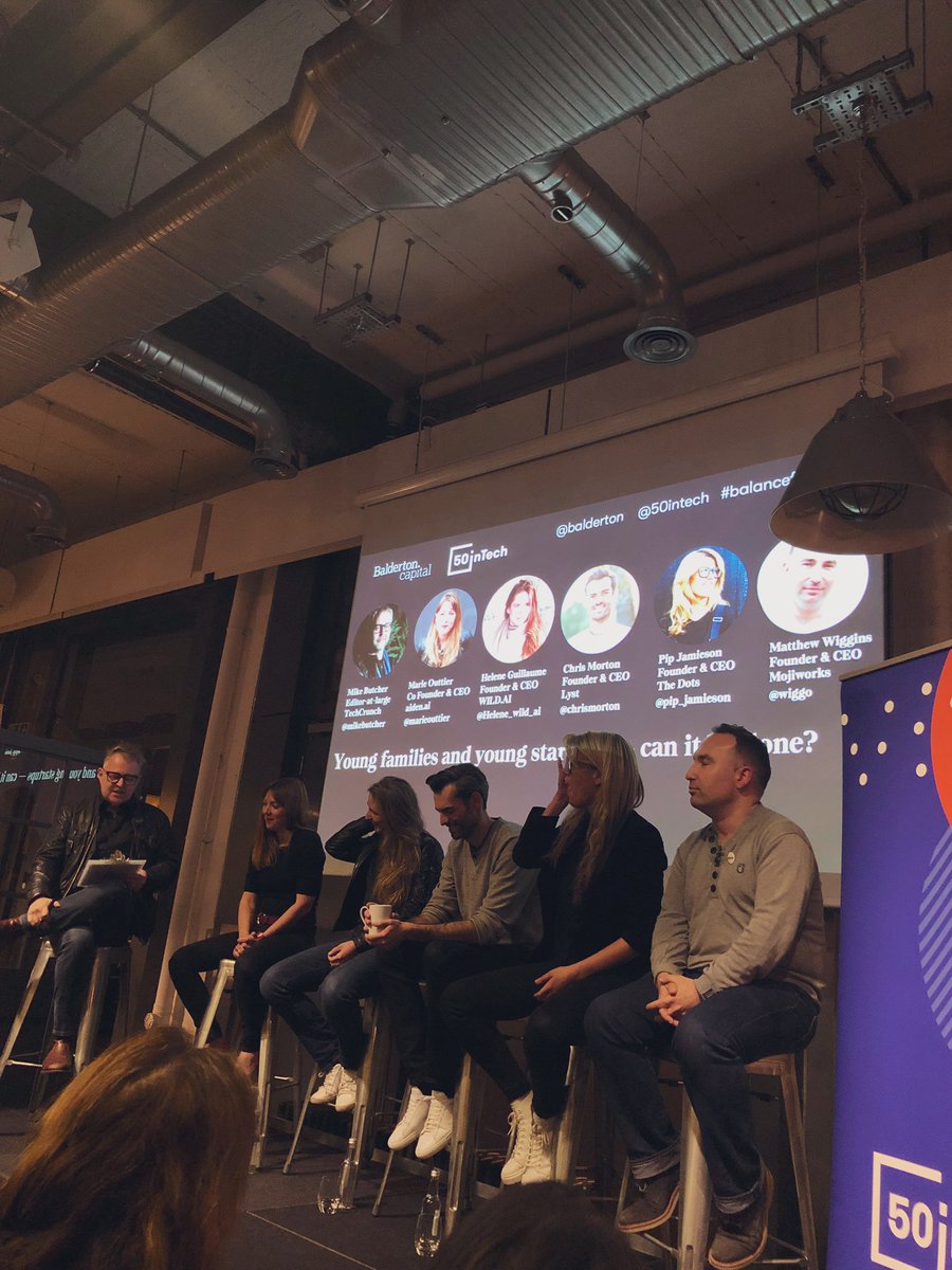 Excited about this discussion <a href="/mikebutcher/">Mike Butcher (BlueSky/Threads: @mikebutcher)</a> moderating - young families &amp; young startups - can it be done? #startups #maternity #IWD <a href="/balderton/">Balderton Capital</a> @50inTech #