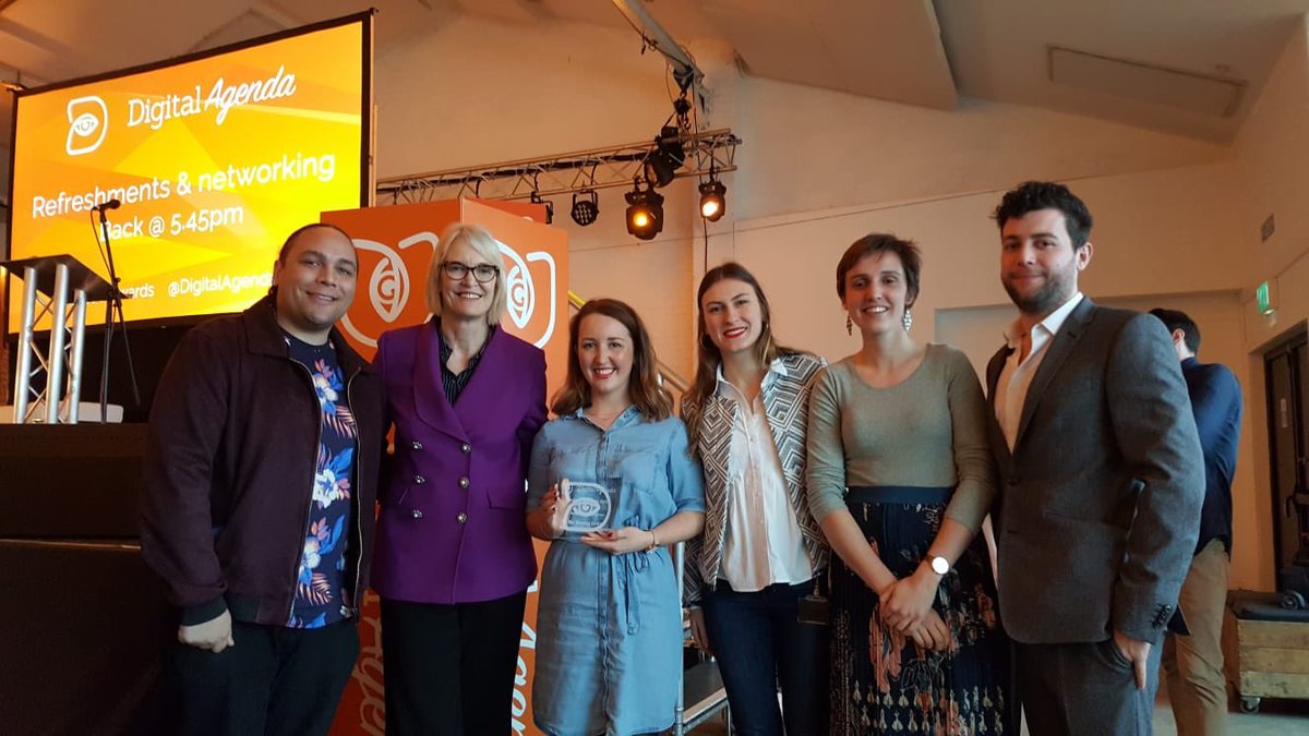 margot_james_'s tweet image. Pleasure to be at the #DigitalAgendaAwards today. So much brilliant work on #TechForGood. 

Congratulations to all the winners! #TechIsGREAT🇬🇧