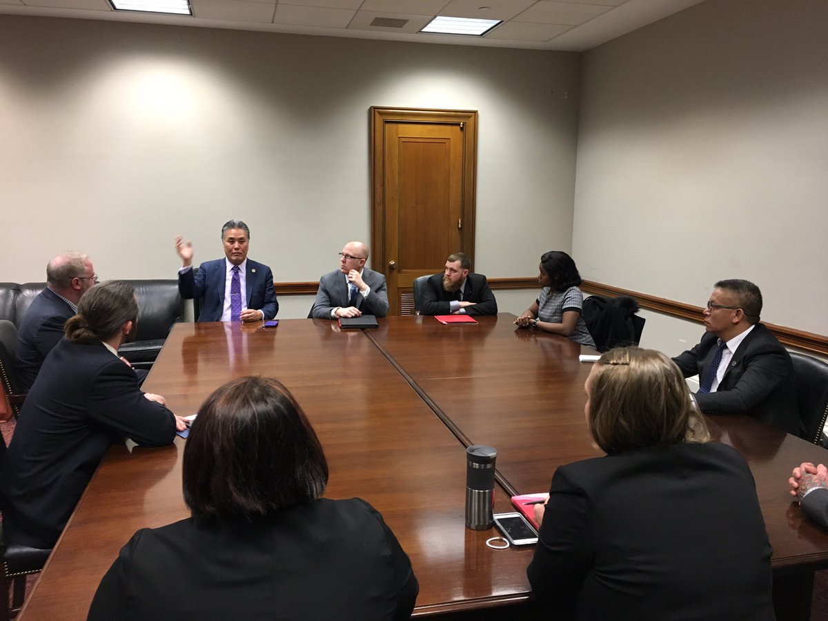 VFW_Econ_Opp's tweet image. Thank you @RepMarkTakano for meeting w/our VFW/SVA Legislative Fellows prior to kicking off the Joint VSO hearing! We’re excited to hear @studentvets deliver their first testimony! #VFWDC2019 #studentvets