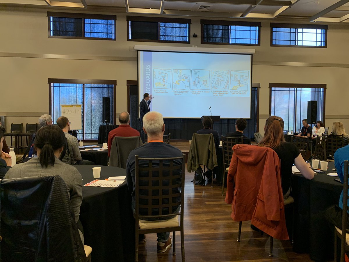 #DataVisualization with story boards! #GDS19 #Data #DataAnalytics #DataScience