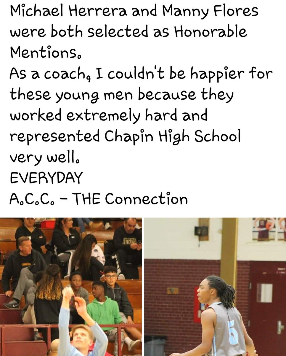 CoachRLew40's tweet photo. Good afternoon...GOOD PEOPLE 
Take a look at This...
@ChapinBoysBBall https://t.co/rJdEayMiKK