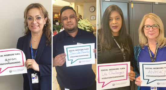 KLChislett's tweet photo. It's Social Work Week!  Thank you Community &amp; Health Services social workers.   York Region Social Workers help #TurnIssuesIntoAnswers They make people's lives better by helping with jobs, housing, aging, &amp; more. It's tough work, takes talent, &amp; they put their hearts into it. https://t.co/ogHV2NuzlA
