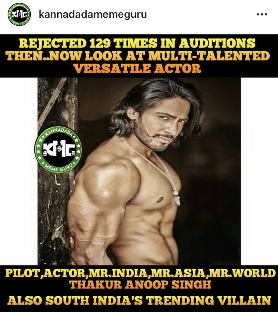 ActorAnupSingh's tweet photo. Never be afraid to love your failures... your failures are your rocket boosters! 

Love. Tas 

#nimma #devishetty #yajamana of my own life! https://t.co/IT4rT7IZZ3