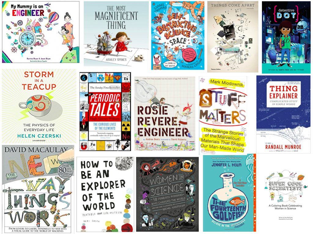 UCLEngineering's tweet photo. As it's #WorldBookDay, here is @UCLEngEdu great #STEM reading list packed with fantastic books for teenagers and young children. #YoE #YearofEngineering https://t.co/LwVVhFfcS0 https://t.co/9jEg22YlV4