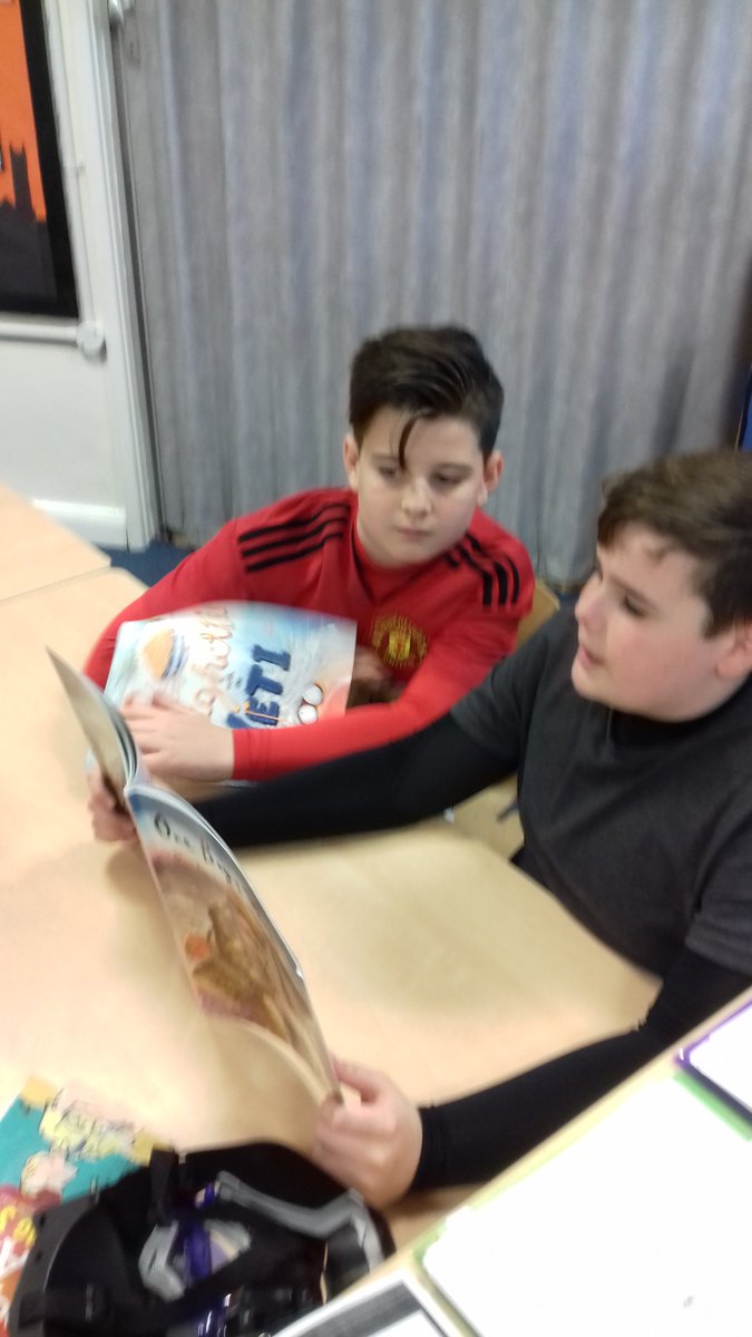 MissShrubb16's tweet photo. @nsprimary Reading and enjoying books# World book day 2019 https://t.co/YaiEv3EyZf