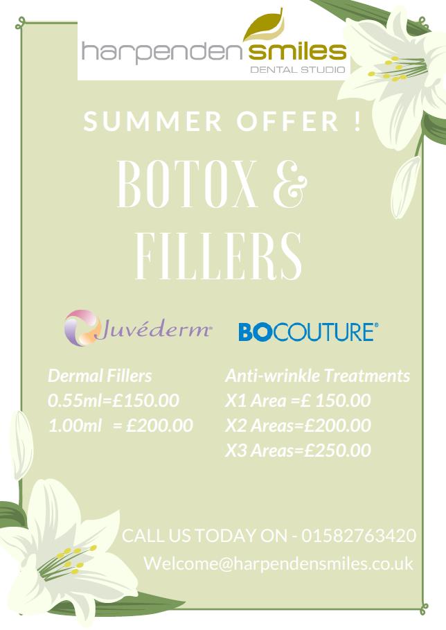 As we get older, nature can sometimes need a helping hand. #Botox &amp; #fillers are a safe, simple and effective way of rolling back the years, allowing you to enjoy your youthful appearance for as long as possible! Take advantage of our Summer #SpecialOffer! harpendensmiles.co.uk/facial-aesthet…