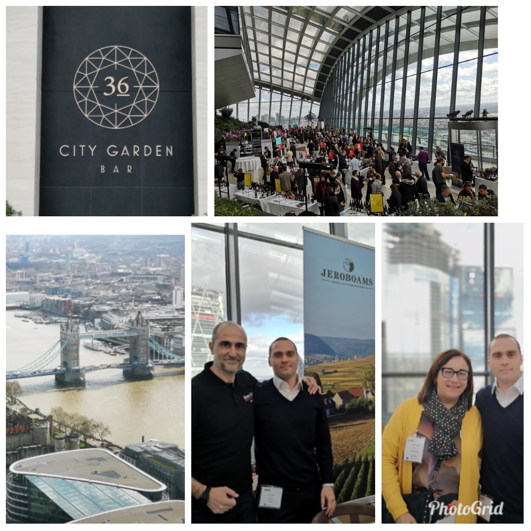 De Nueva York a Londres. Hoy en la cata de Wines from Spain en el impresionante <a href="/SG_SkyGarden/">Sky Garden</a> con nuestros amigos y partners de <a href="/Jeroboams/">Jeroboams Wine Merchant</a> #wfs2019