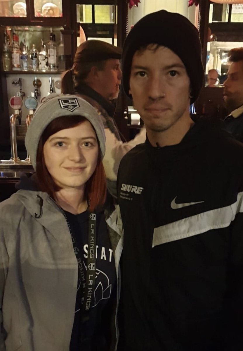 Off to see <a href="/twentyonepilots/">twenty one pilots</a> tonight at @ssearena &amp; look who my daughter bumped into last night! Happy to have a photo and a chat! Thank you <a href="/joshuadun/">josh dun</a> you made her day 👍🏻
#twentyonepilots #wembley #ssearena #21pilots