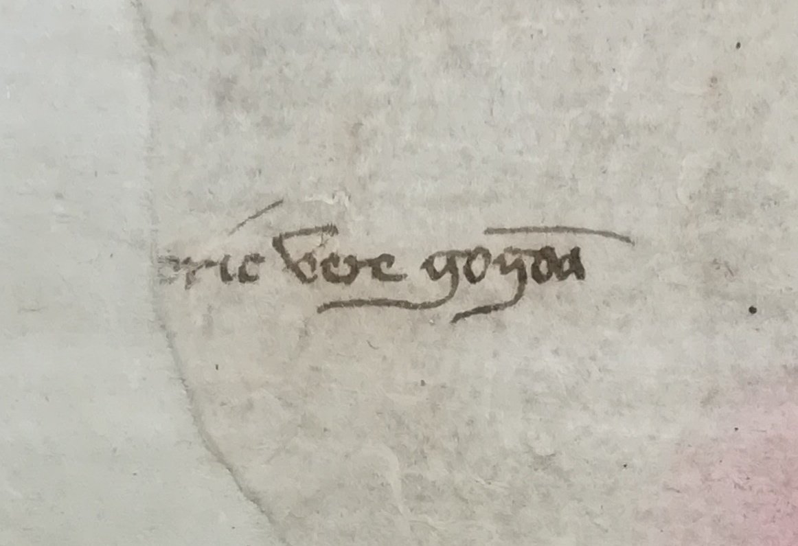 Imagine this situation... You're a linguist, and your favourite word in #Basque (or any other language) is GOGO. What would you do if, totally unexpectedly, you find it on a manuscript from around 1294? This happened to me yesterday at fontes50.es/en/presentatio…. 😁 #fontes50