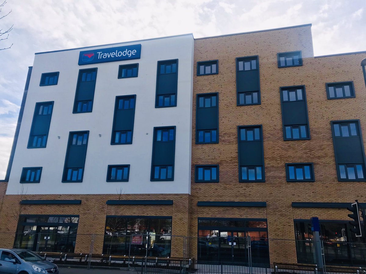 Cordwellgroup's tweet photo. Excellent effort by all involved, final piece handed over today with the @TravelodgeUK open 11/3 to join @McDonaldsUK @exploretutors #gdk, #teameffort @FrontierDevelop @CWrightarch @RPS_DBK #rose #nolanassociates @WalsallCouncil @walsall @Stepnellltd - 1 prime unit available https://t.co/hUKYpMePiF
