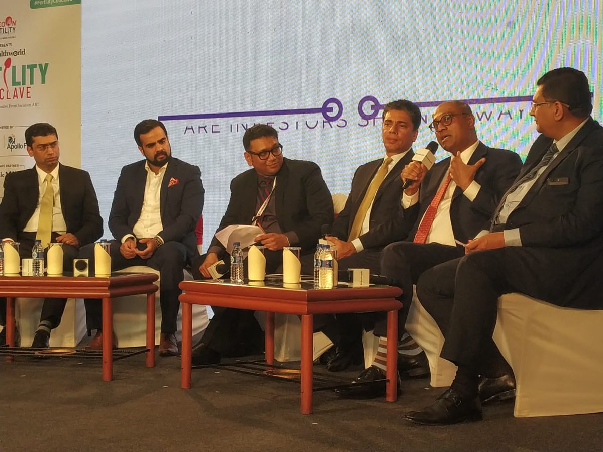 "Will invest in anything that can carry the trust and transparency between the patient and the doctor"
Sam Subramaniam, CEO, <a href="/BrandCapital1/">Brand Capital</a> - #TheTimesGroup 
#FertilityConclave #MumbaiEdition #SamSubramaniam