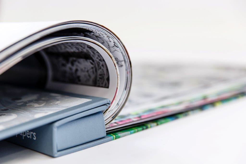 World Book Day. Beautiful books full of fabric and wallpaper. Our favourites 📖💕📖. (Well, we have been making them for 127 years)