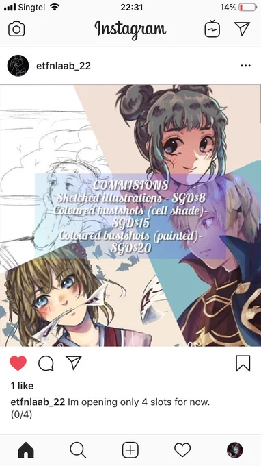 If anyone sees this, my friend here is opening commissions and she's an absolutely fantastic artist, so do commission her if you can and spread the word, cheers

#commission #Art #commissionsopen #digitalart 
