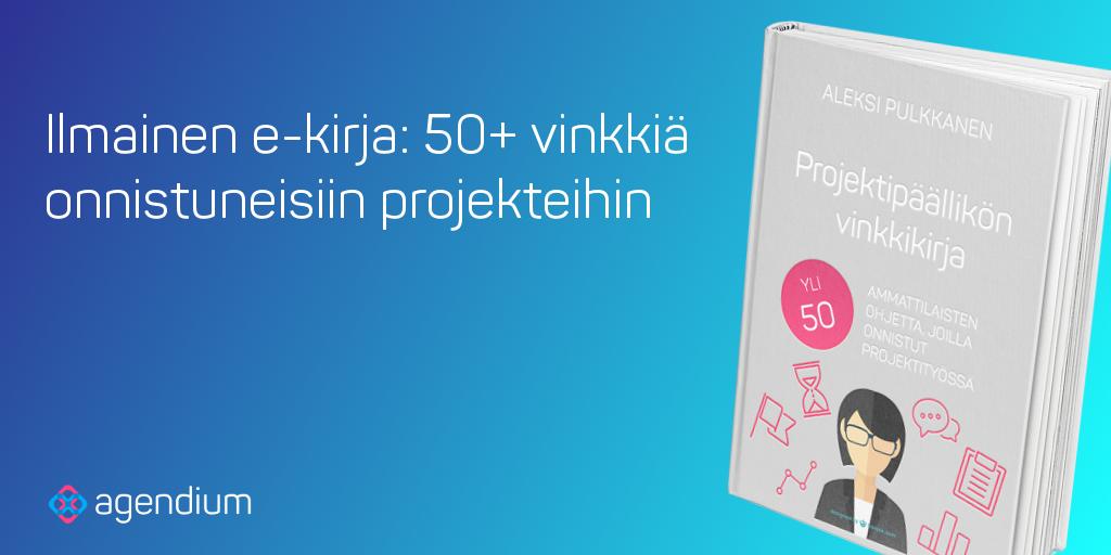 50+ ammattilaisten vinkkiä projektinhallinnan tärkeimpiin osa-alueisiin dld.bz/futF5 #projektinhallinta #tiimityö #johtaminen