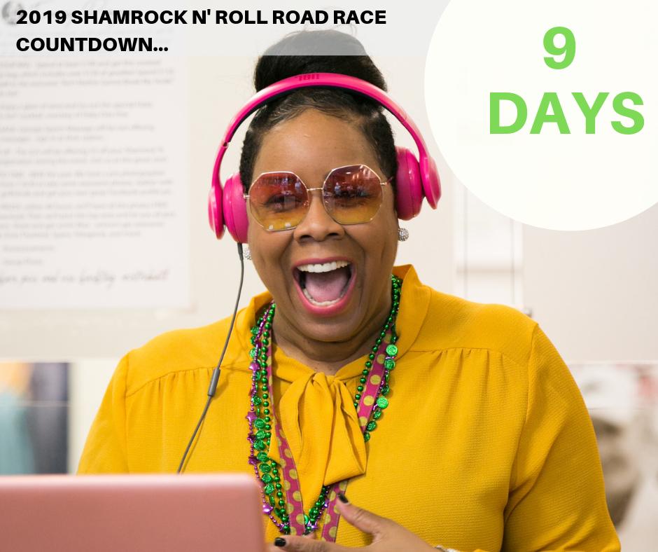 erinltollison's tweet photo. @PrettyTammi bringing the music to this year's race! Make sure your running shoes double as dancing shoes! 9 days 'til #jlashamrocknroll! Register today! https://t.co/b2ArgiJQjC https://t.co/WOL9dbhBHd
