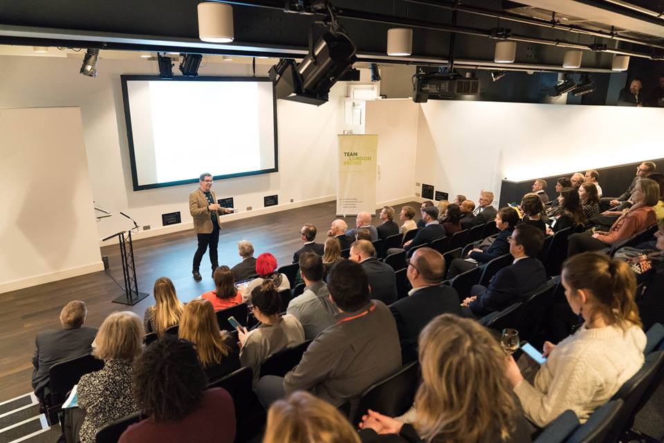 TeamLondonBdg's tweet photo. Last night we launched our Retail Strategy at @SciGalleryLon 🛍📈 Thank you to everyone who joined us + to Lizze &amp; Aiden for a very special performance! See more pics → https://t.co/A65FEzb0bT Read the action plan → https://t.co/wC2gc4oEPZ #shoplondonbridge #redefiningretail https://t.co/7Pn27I6AyS