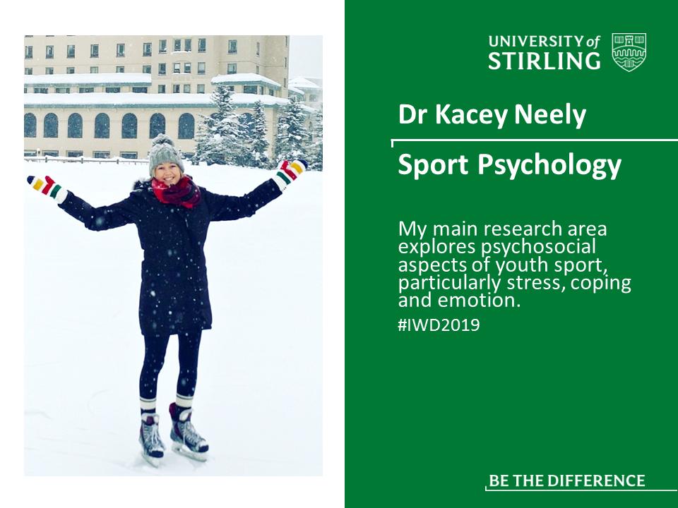 S3RGStir (@s3rgstir) on Twitter photo To round up our day we have <a href="/kaceyneely/">Kacey Neely, PhD</a> ! Kacey is interested in youth sport and the psychosocial aspects. #IMD2019 <a href="/StirFHSS_Athena/">Stirling Health Sciences and Sport Athena SWAN</a> To round up our day we have <a href="/kaceyneely/">Kacey Neely, PhD</a> ! Kacey is interested in youth sport and the psychosocial aspects. #IMD2019 <a href="/StirFHSS_Athena/">Stirling Health Sciences and Sport Athena SWAN</a>